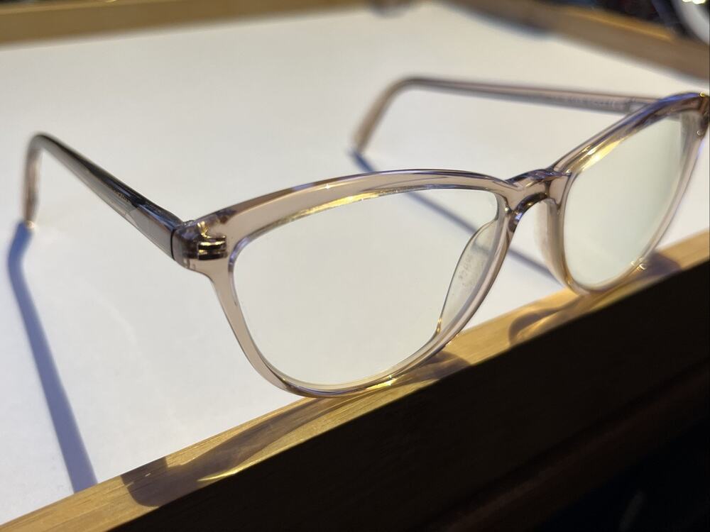 Warby Parker Louise M 668 Eyeglasses Womens Pink Full Rim 52-15-140 Frames Only